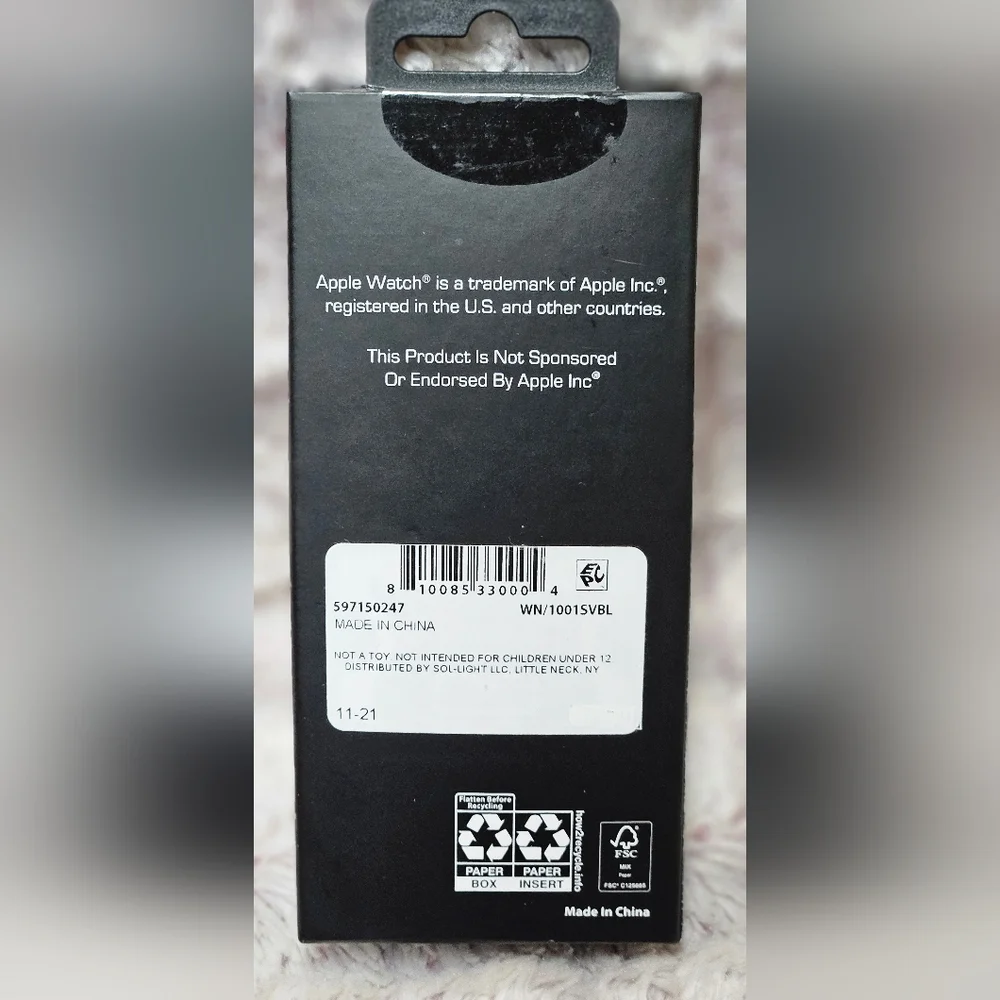 Apple Blue Watch Band